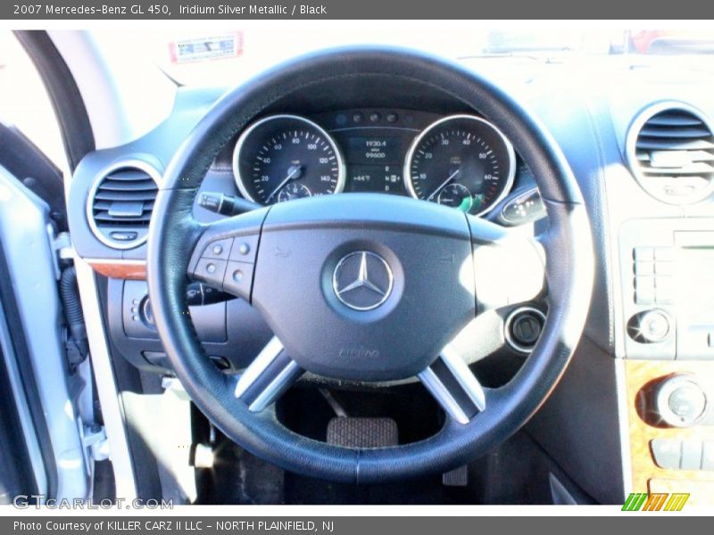 Iridium Silver Metallic / Black 2007 Mercedes-Benz GL 450