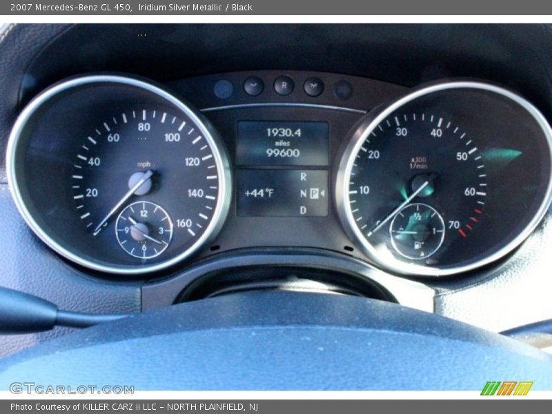 Iridium Silver Metallic / Black 2007 Mercedes-Benz GL 450