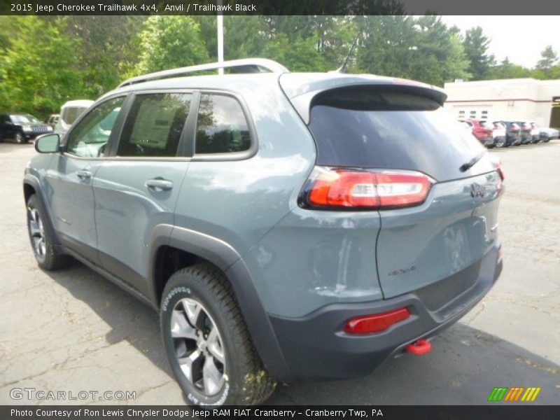 Anvil / Trailhawk Black 2015 Jeep Cherokee Trailhawk 4x4