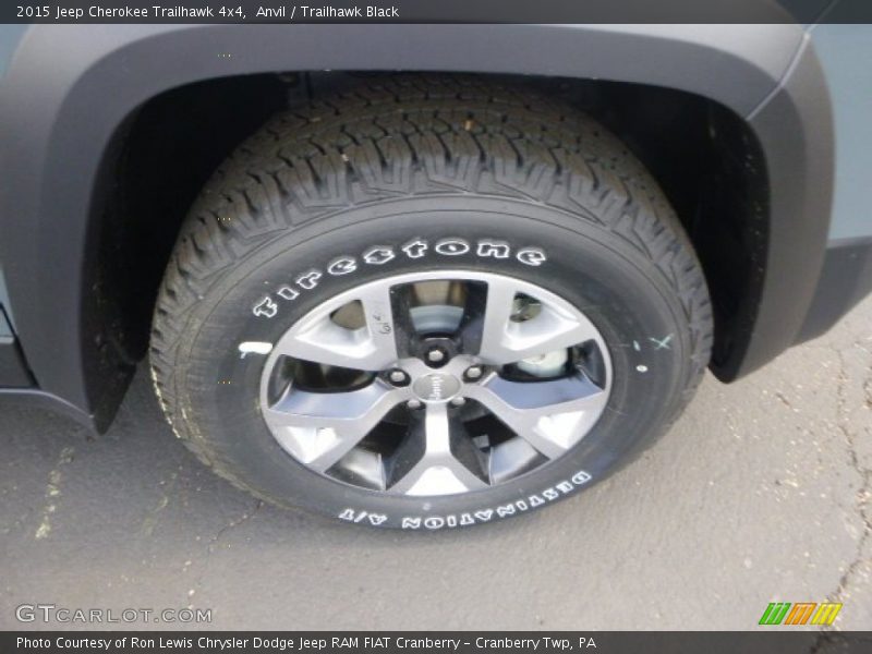 Anvil / Trailhawk Black 2015 Jeep Cherokee Trailhawk 4x4