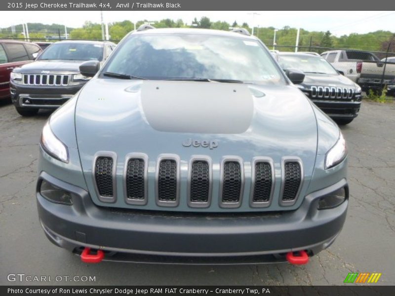 Anvil / Trailhawk Black 2015 Jeep Cherokee Trailhawk 4x4