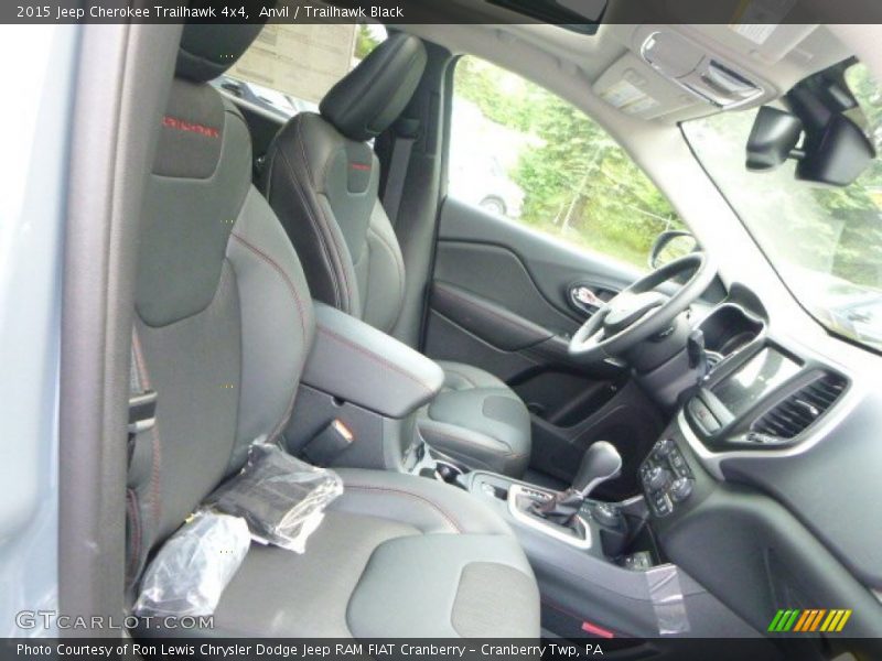 Anvil / Trailhawk Black 2015 Jeep Cherokee Trailhawk 4x4