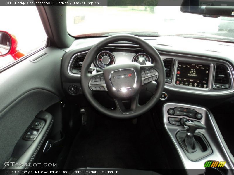 TorRed / Black/Tungsten 2015 Dodge Challenger SXT