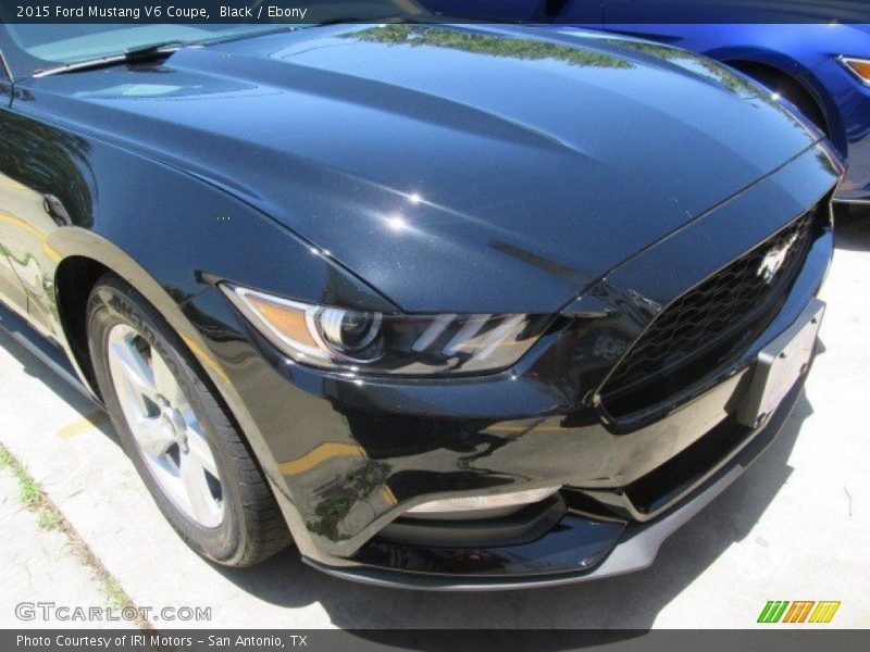 Black / Ebony 2015 Ford Mustang V6 Coupe