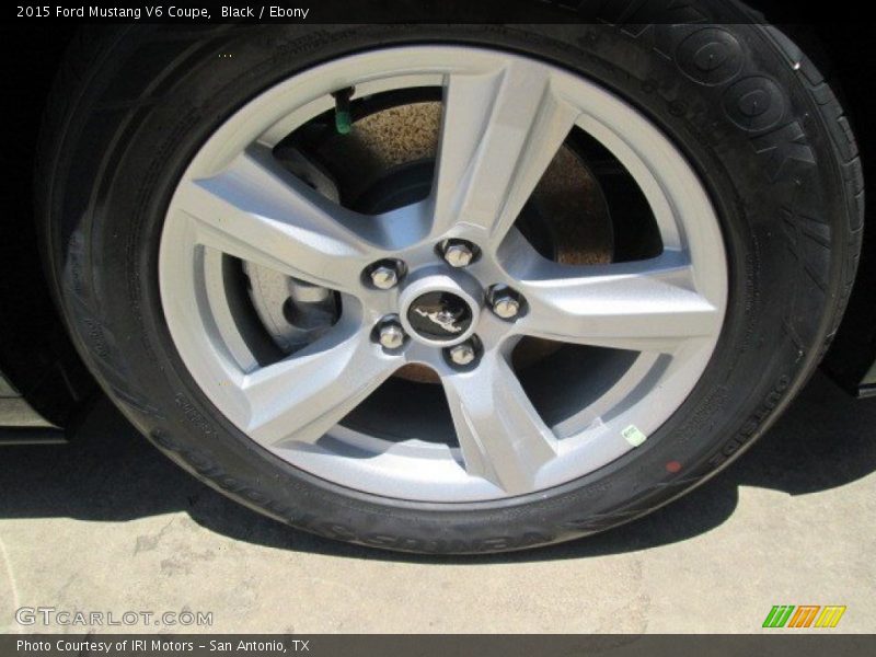 Black / Ebony 2015 Ford Mustang V6 Coupe