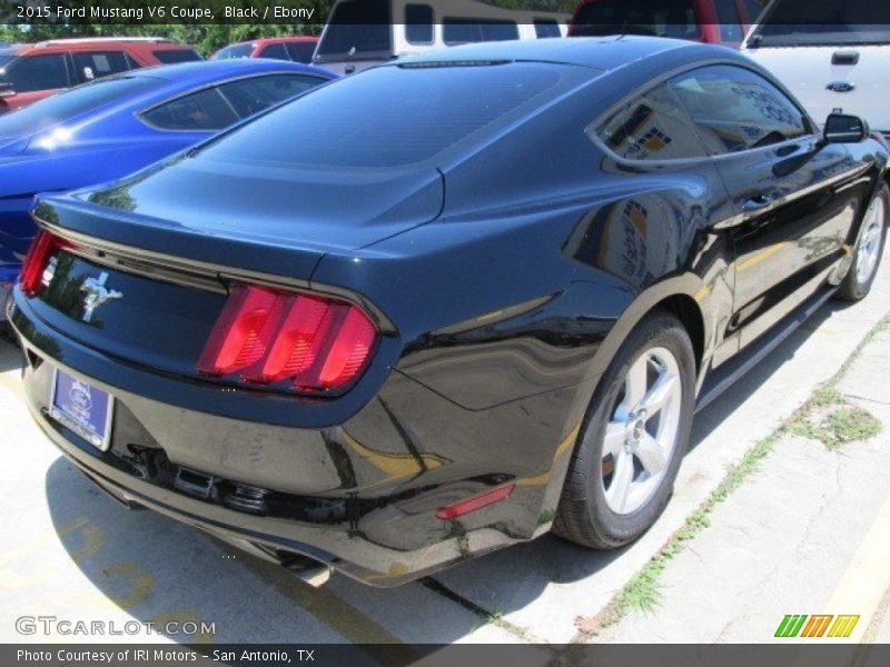 Black / Ebony 2015 Ford Mustang V6 Coupe