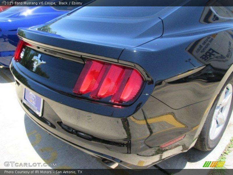 Black / Ebony 2015 Ford Mustang V6 Coupe