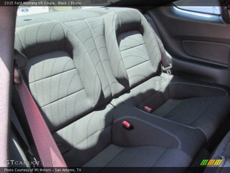 Black / Ebony 2015 Ford Mustang V6 Coupe