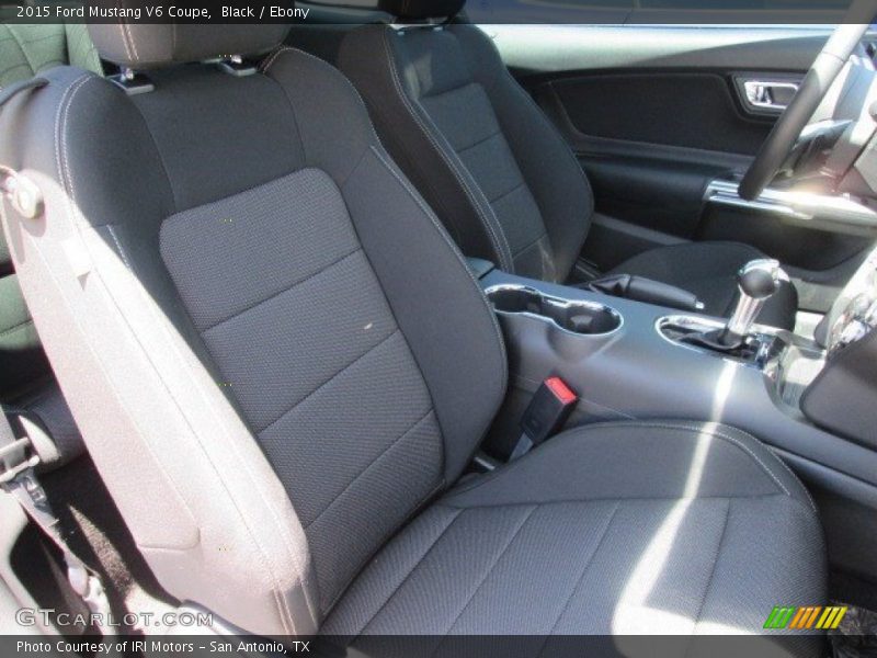 Black / Ebony 2015 Ford Mustang V6 Coupe