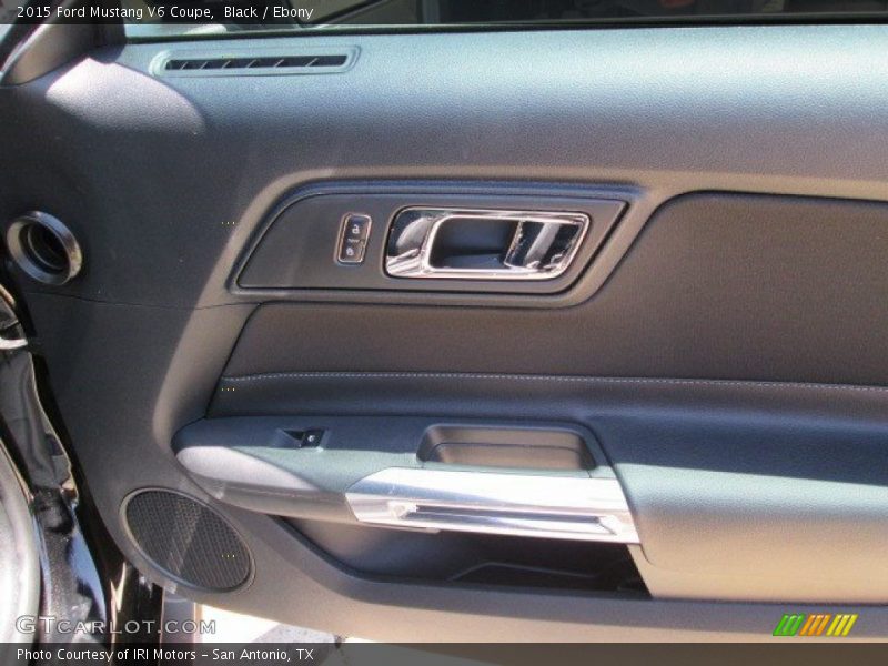 Black / Ebony 2015 Ford Mustang V6 Coupe
