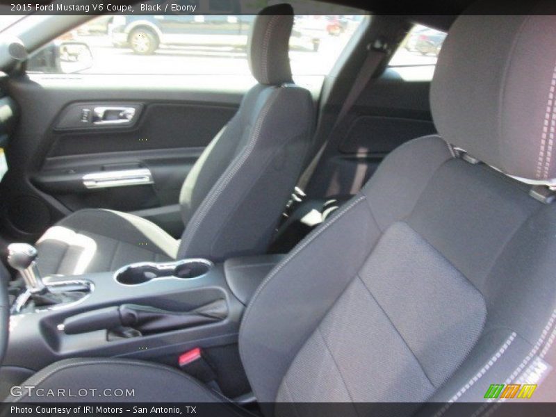 Black / Ebony 2015 Ford Mustang V6 Coupe