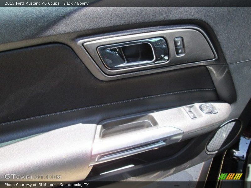 Black / Ebony 2015 Ford Mustang V6 Coupe