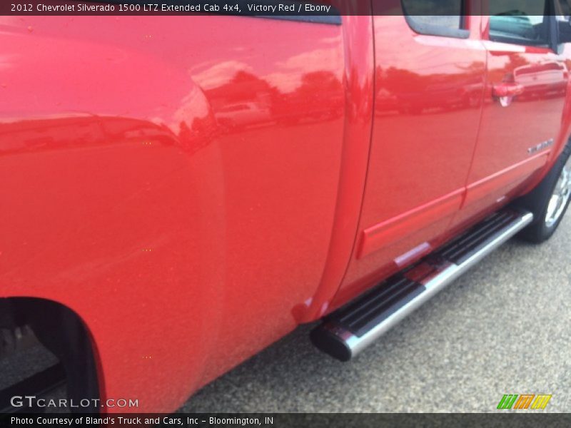 Victory Red / Ebony 2012 Chevrolet Silverado 1500 LTZ Extended Cab 4x4