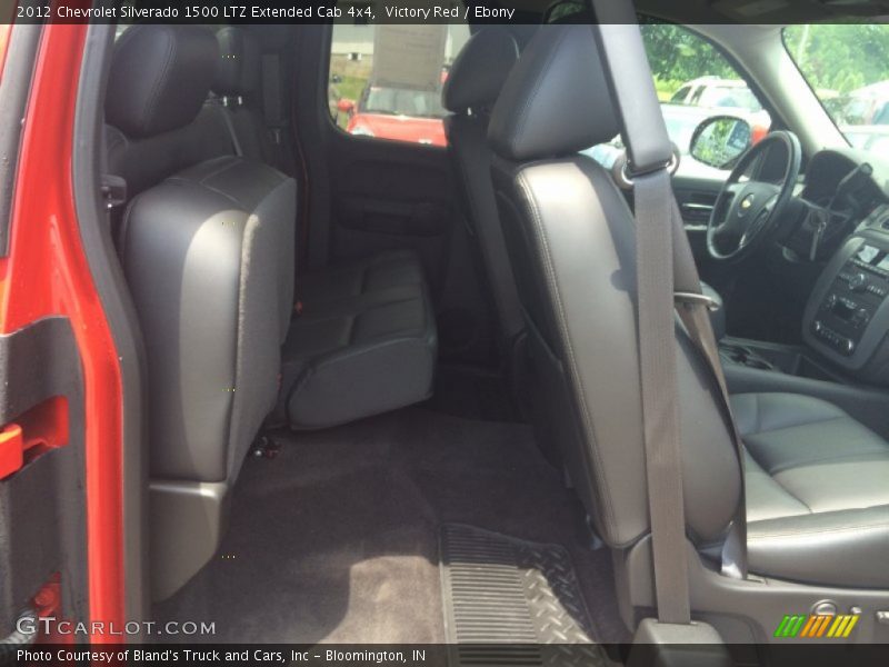 Victory Red / Ebony 2012 Chevrolet Silverado 1500 LTZ Extended Cab 4x4