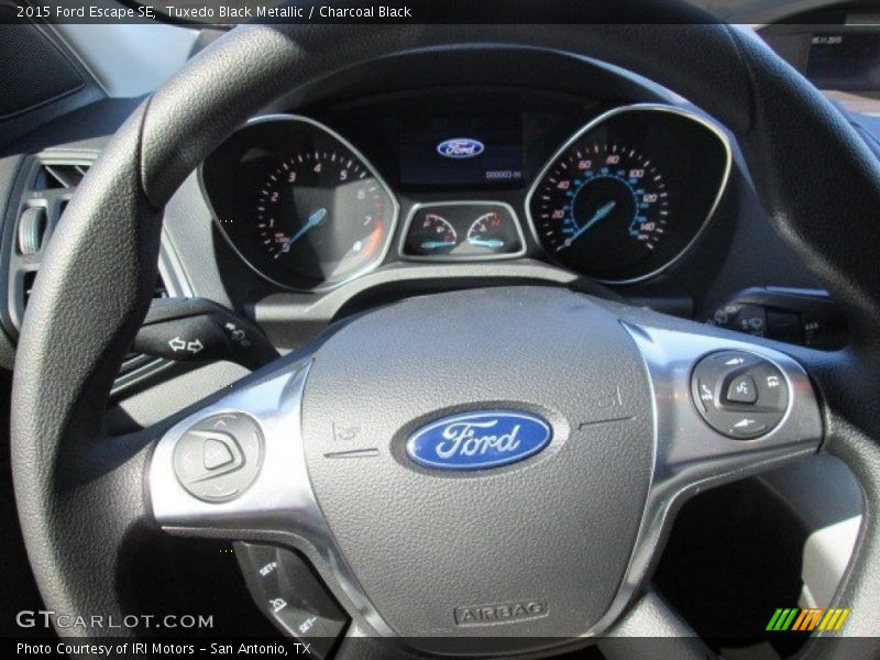 Tuxedo Black Metallic / Charcoal Black 2015 Ford Escape SE
