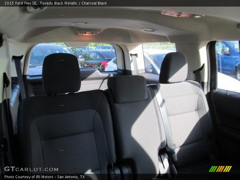 Tuxedo Black Metallic / Charcoal Black 2015 Ford Flex SE