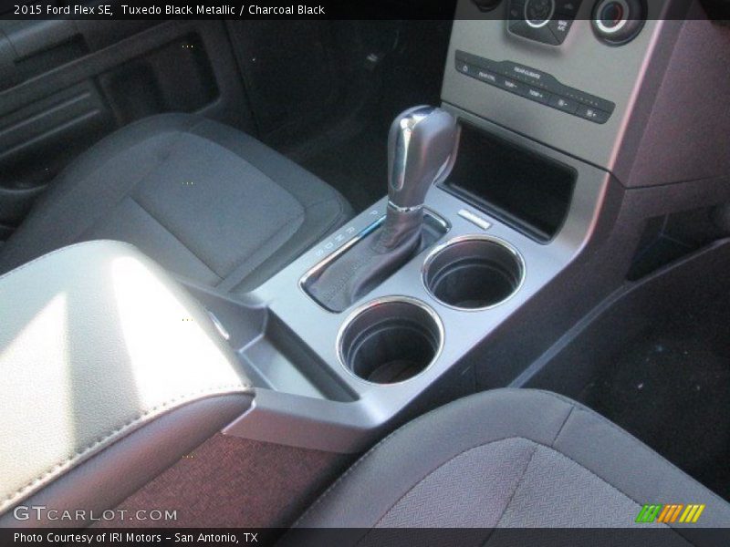 Tuxedo Black Metallic / Charcoal Black 2015 Ford Flex SE