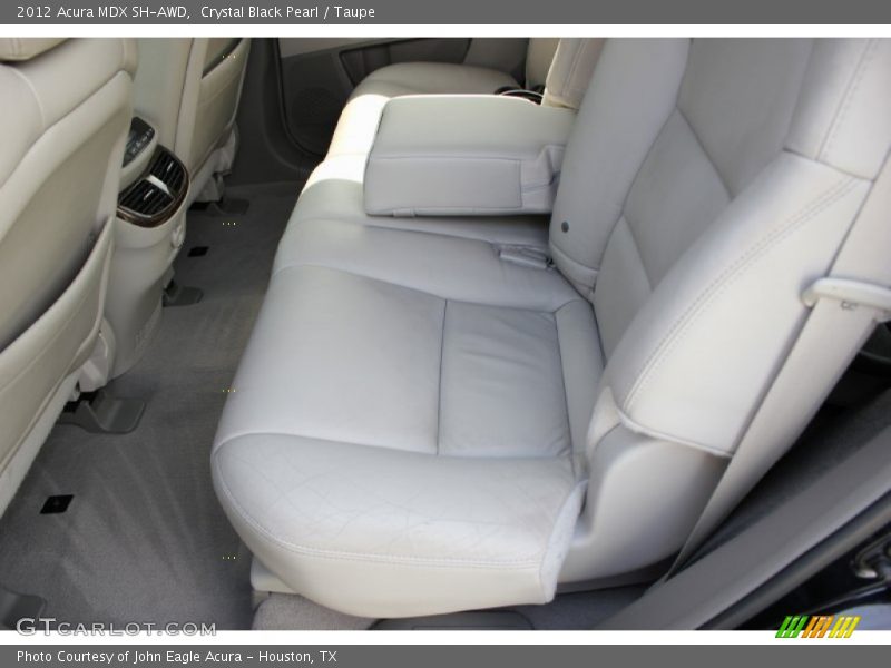 Crystal Black Pearl / Taupe 2012 Acura MDX SH-AWD