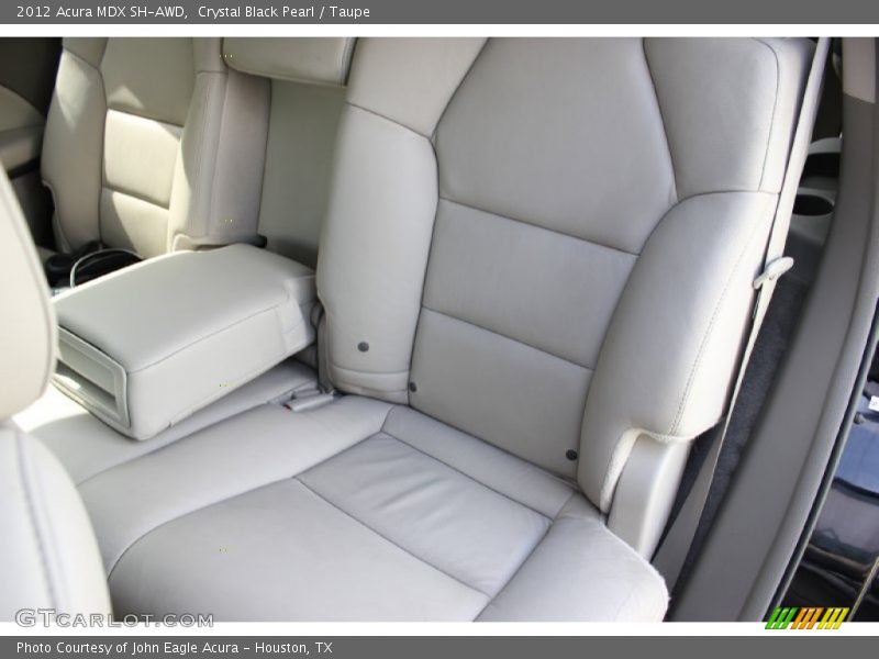 Crystal Black Pearl / Taupe 2012 Acura MDX SH-AWD