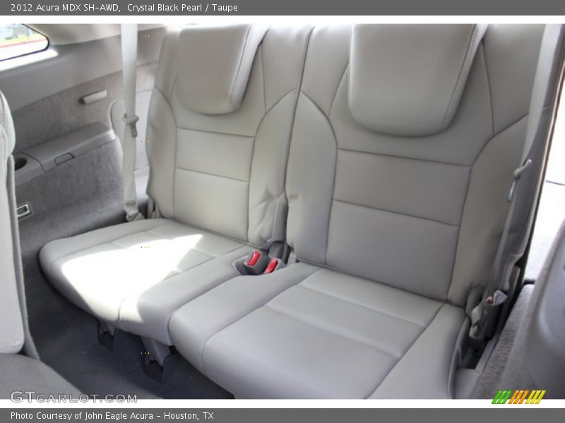 Crystal Black Pearl / Taupe 2012 Acura MDX SH-AWD