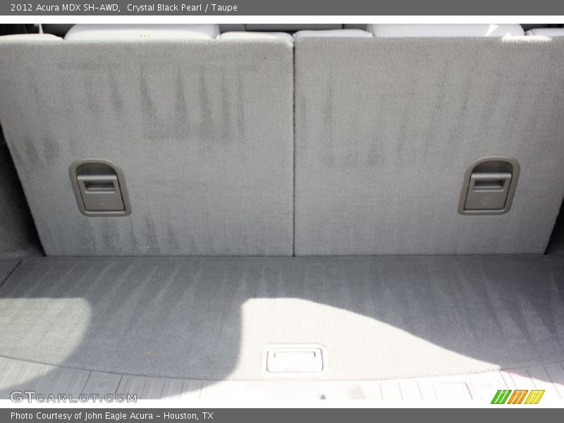 Crystal Black Pearl / Taupe 2012 Acura MDX SH-AWD