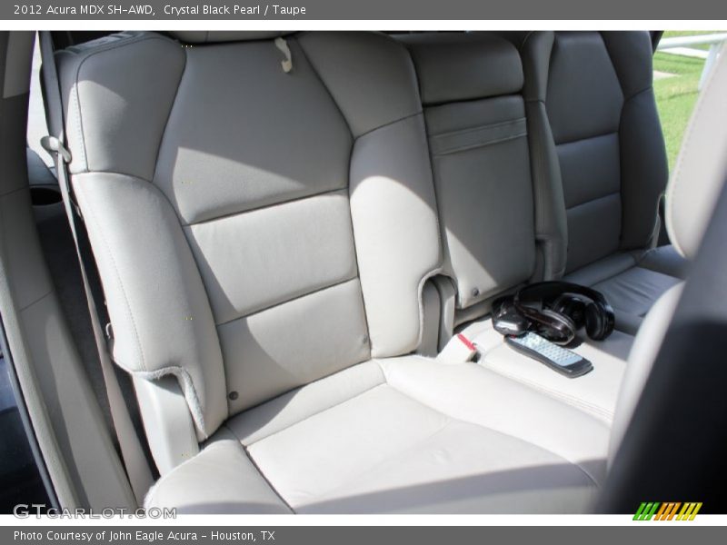 Crystal Black Pearl / Taupe 2012 Acura MDX SH-AWD