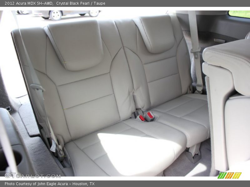 Crystal Black Pearl / Taupe 2012 Acura MDX SH-AWD