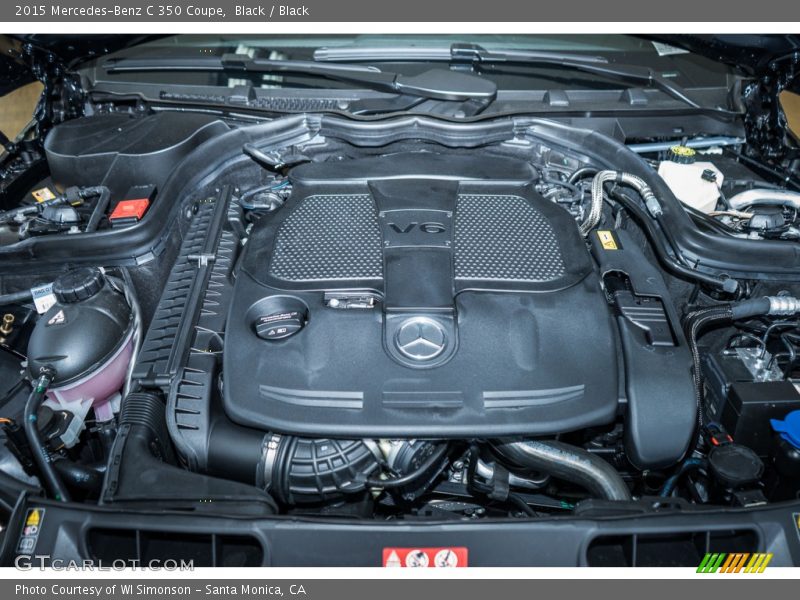 Black / Black 2015 Mercedes-Benz C 350 Coupe