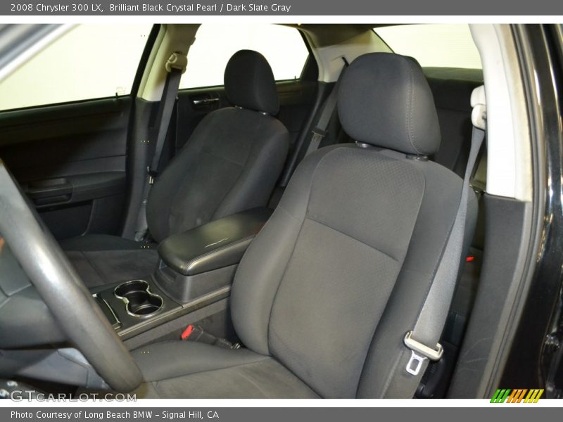 Brilliant Black Crystal Pearl / Dark Slate Gray 2008 Chrysler 300 LX