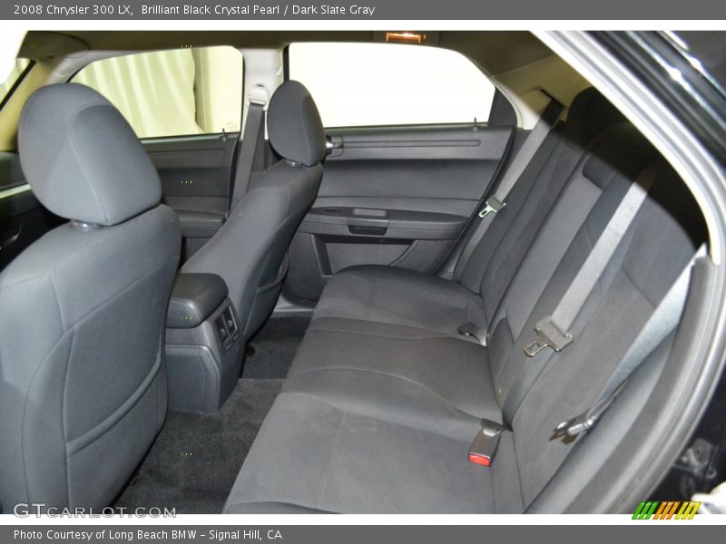 Brilliant Black Crystal Pearl / Dark Slate Gray 2008 Chrysler 300 LX