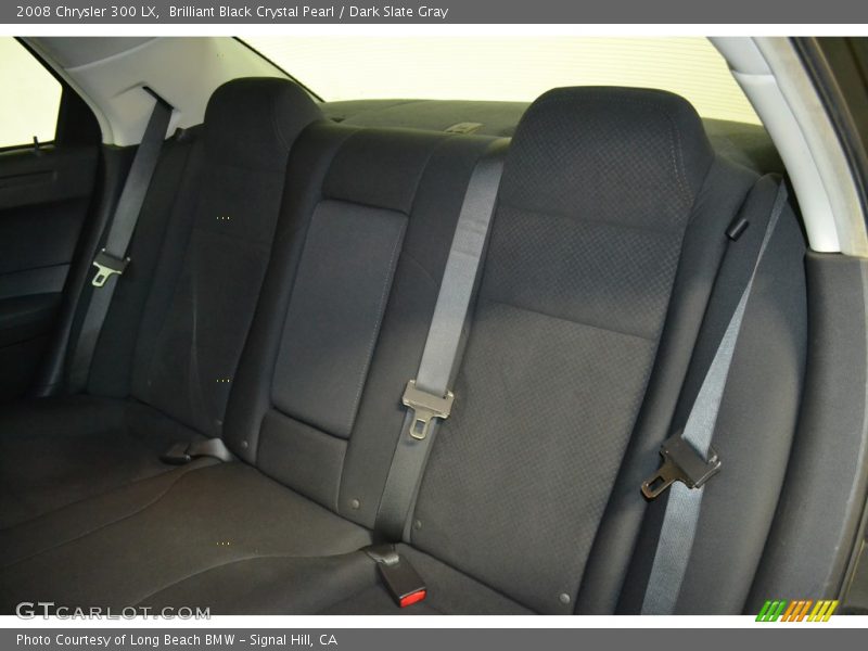 Brilliant Black Crystal Pearl / Dark Slate Gray 2008 Chrysler 300 LX