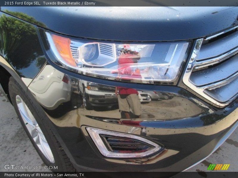 Tuxedo Black Metallic / Ebony 2015 Ford Edge SEL