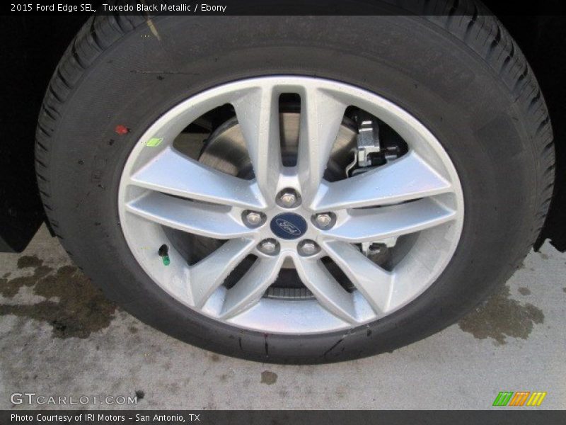 Tuxedo Black Metallic / Ebony 2015 Ford Edge SEL