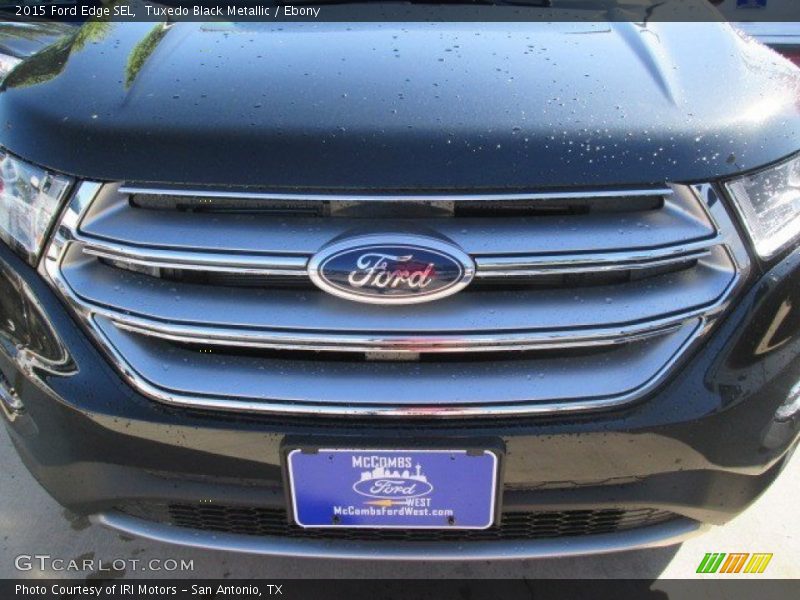 Tuxedo Black Metallic / Ebony 2015 Ford Edge SEL