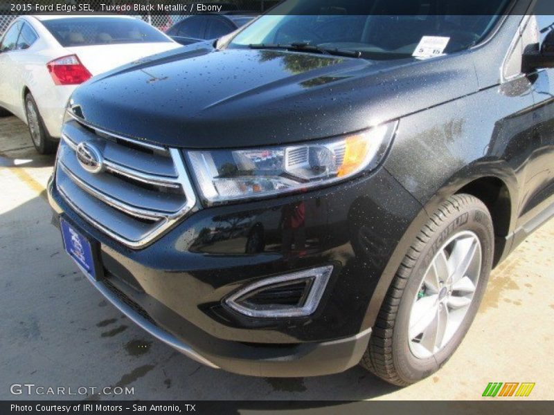 Tuxedo Black Metallic / Ebony 2015 Ford Edge SEL