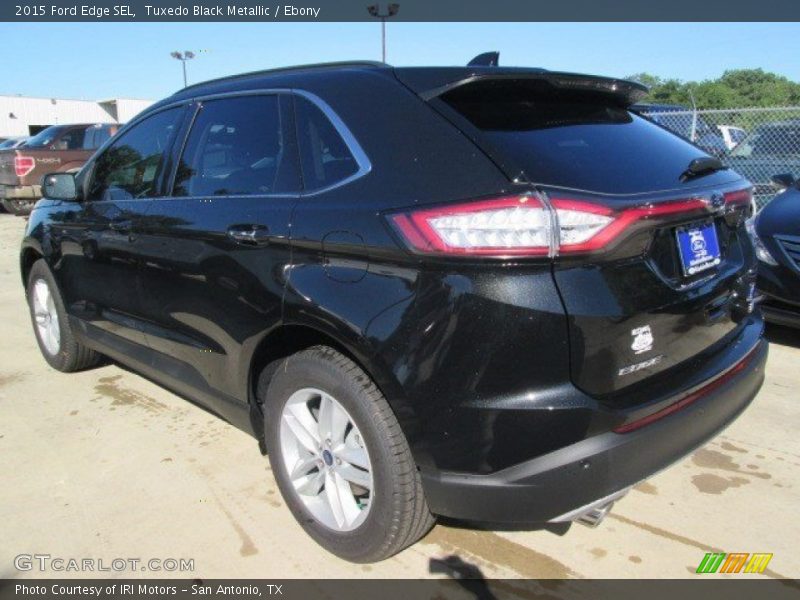 Tuxedo Black Metallic / Ebony 2015 Ford Edge SEL