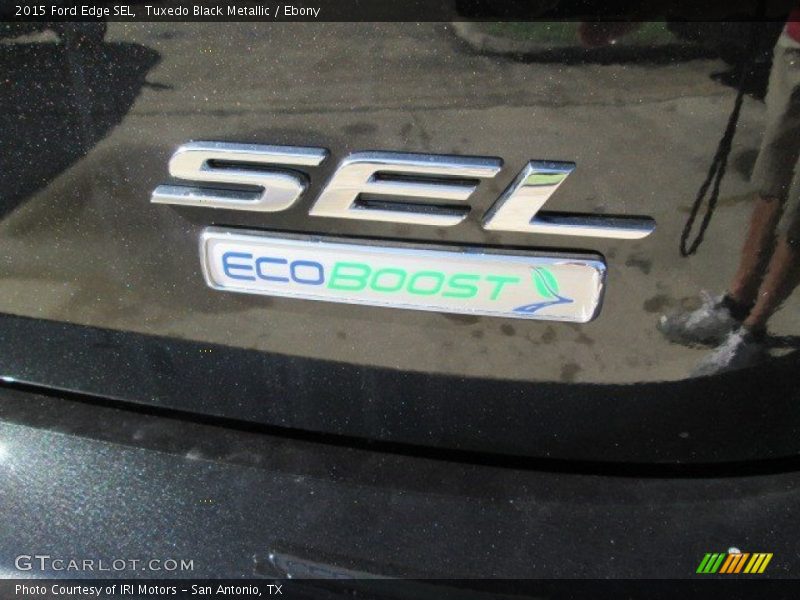 Tuxedo Black Metallic / Ebony 2015 Ford Edge SEL