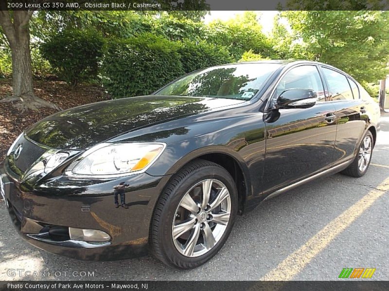 Obsidian Black / Cashmere 2009 Lexus GS 350 AWD