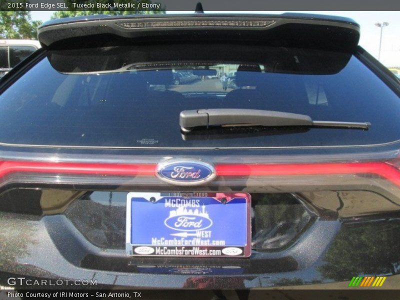Tuxedo Black Metallic / Ebony 2015 Ford Edge SEL