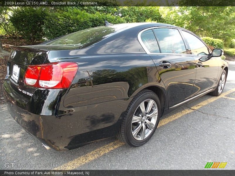 Obsidian Black / Cashmere 2009 Lexus GS 350 AWD