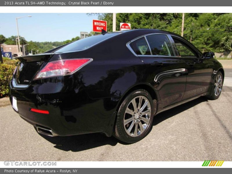 Crystal Black Pearl / Ebony 2013 Acura TL SH-AWD Technology