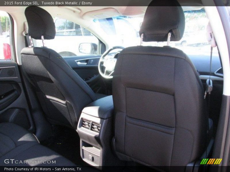 Tuxedo Black Metallic / Ebony 2015 Ford Edge SEL