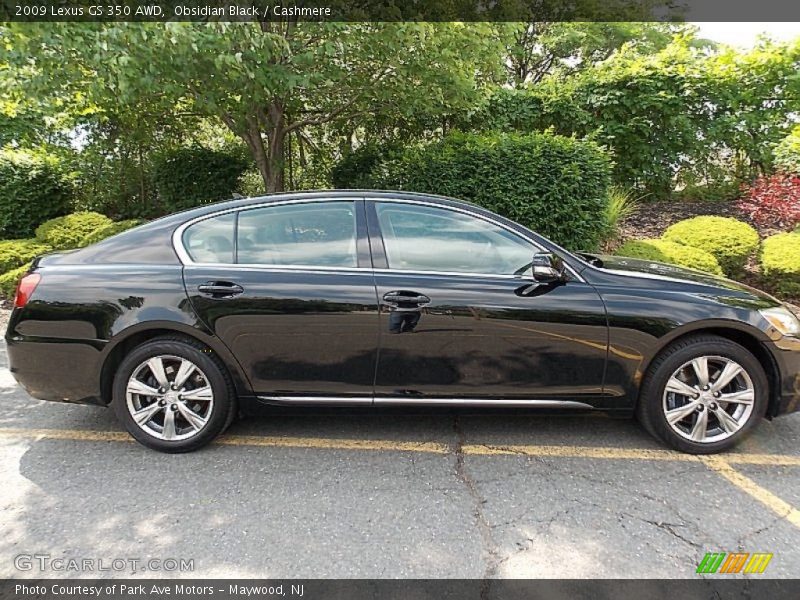 Obsidian Black / Cashmere 2009 Lexus GS 350 AWD