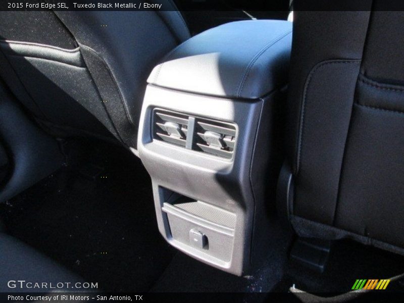 Tuxedo Black Metallic / Ebony 2015 Ford Edge SEL