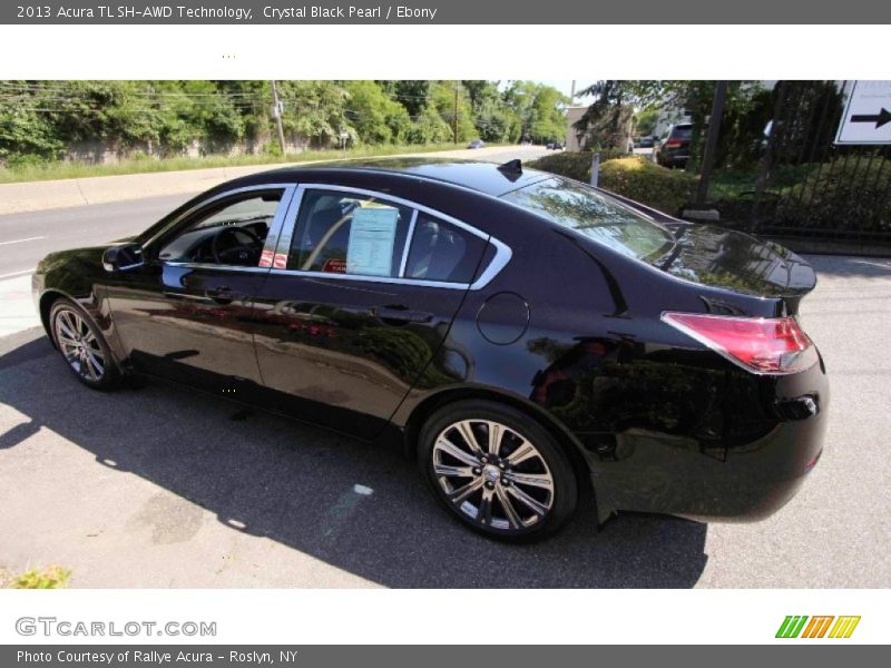 Crystal Black Pearl / Ebony 2013 Acura TL SH-AWD Technology