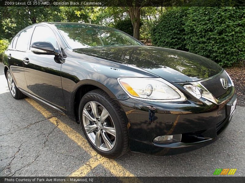 Obsidian Black / Cashmere 2009 Lexus GS 350 AWD