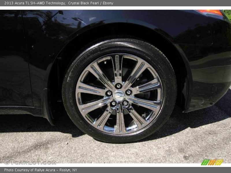 Crystal Black Pearl / Ebony 2013 Acura TL SH-AWD Technology