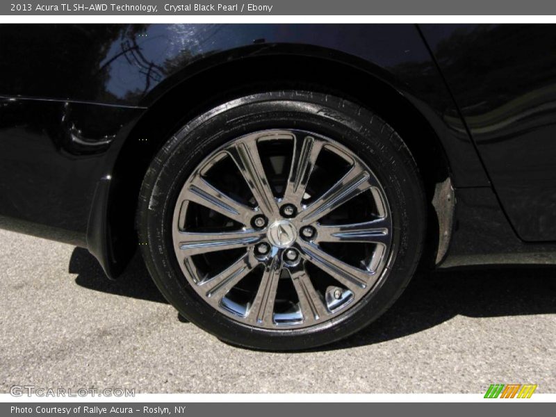 Crystal Black Pearl / Ebony 2013 Acura TL SH-AWD Technology