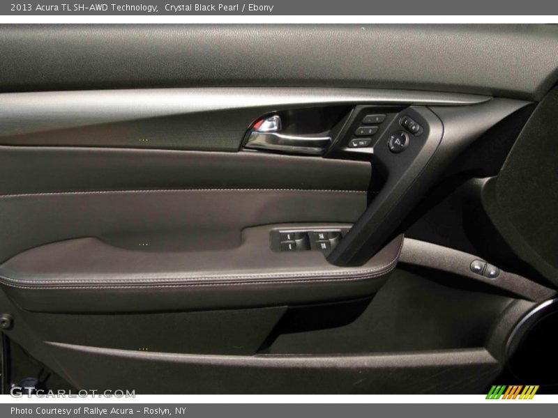 Crystal Black Pearl / Ebony 2013 Acura TL SH-AWD Technology