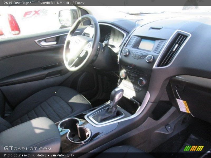 Tuxedo Black Metallic / Ebony 2015 Ford Edge SEL